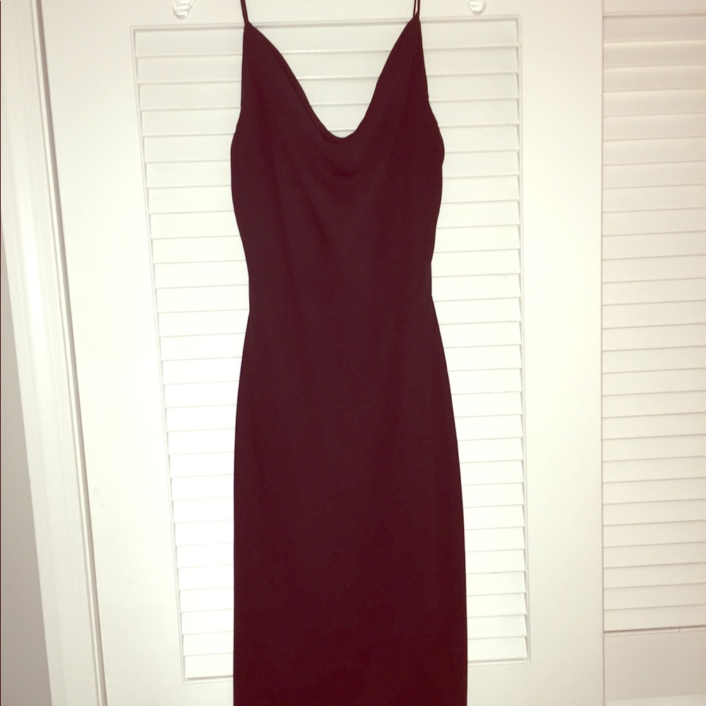 Juniors Formal Black Dress